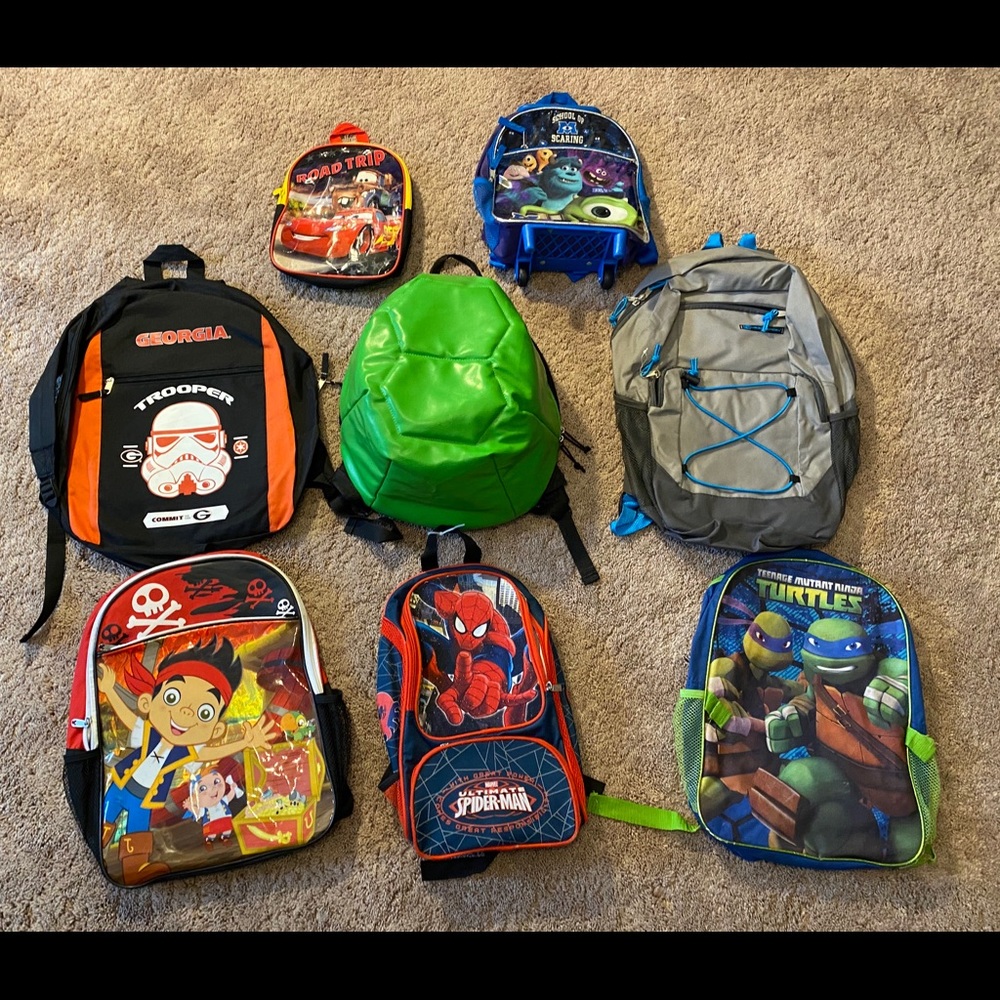Assorted Book Bags $10 each or 2 for $16